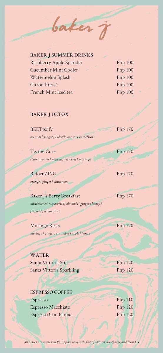 Baker J Photo Menu 10