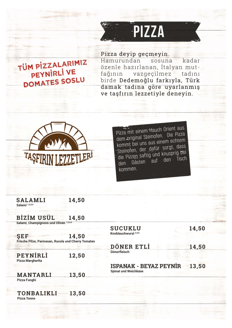 Dedemoğlu Photo Menu 10
