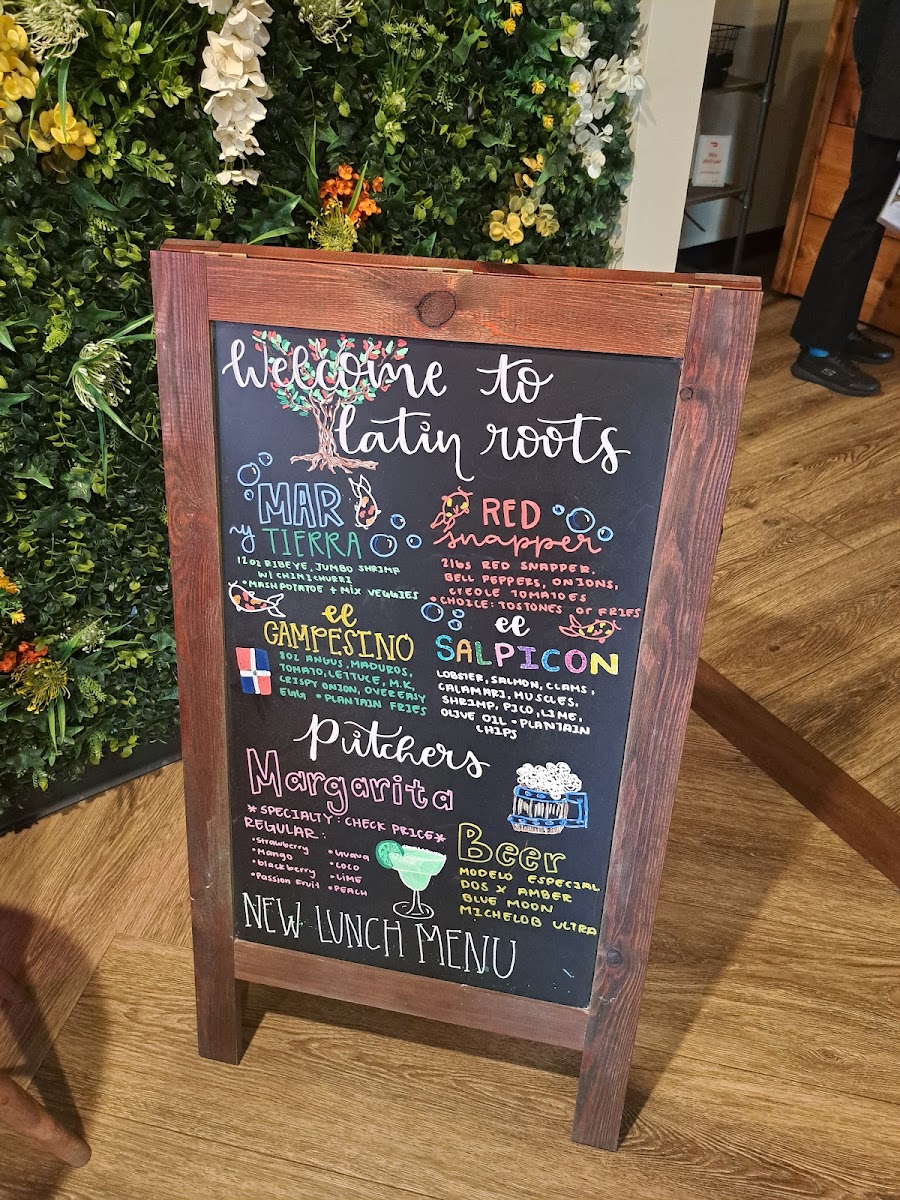 Latin Roots Bar & Grill Photo Menu 1