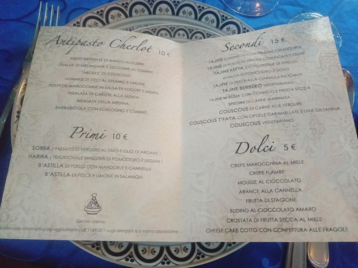 Cherlot Photo Menu 1
