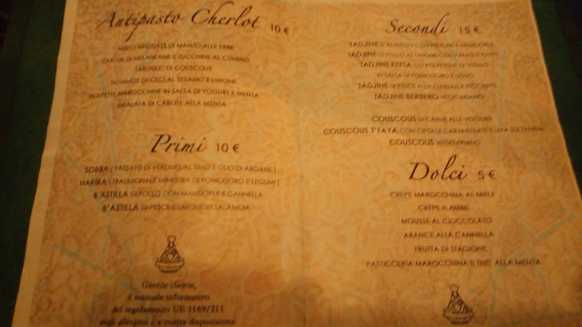 Cherlot Photo Menu 4