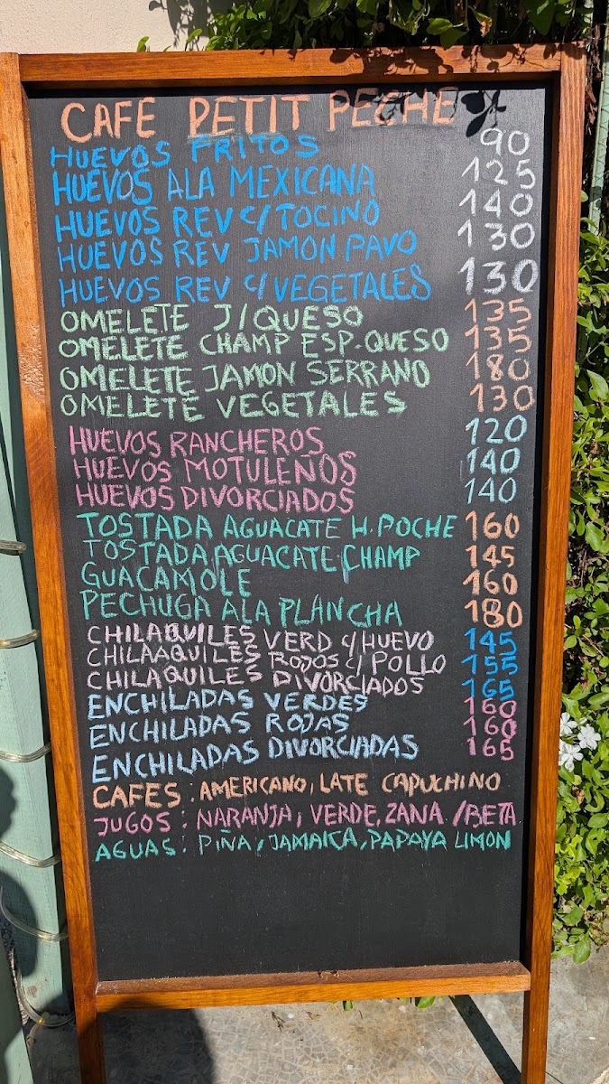 Cafe Petit Peche Photo Menu 1
