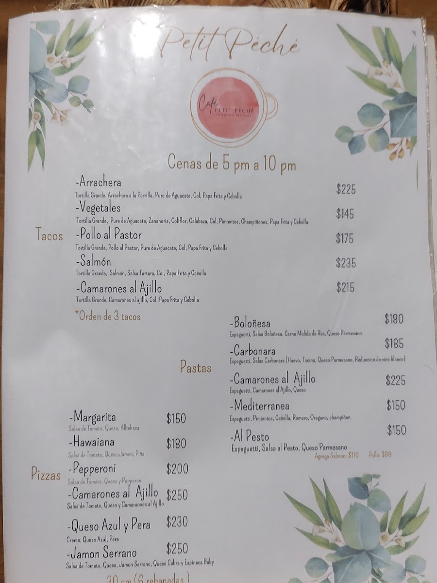 Cafe Petit Peche Photo Menu 5