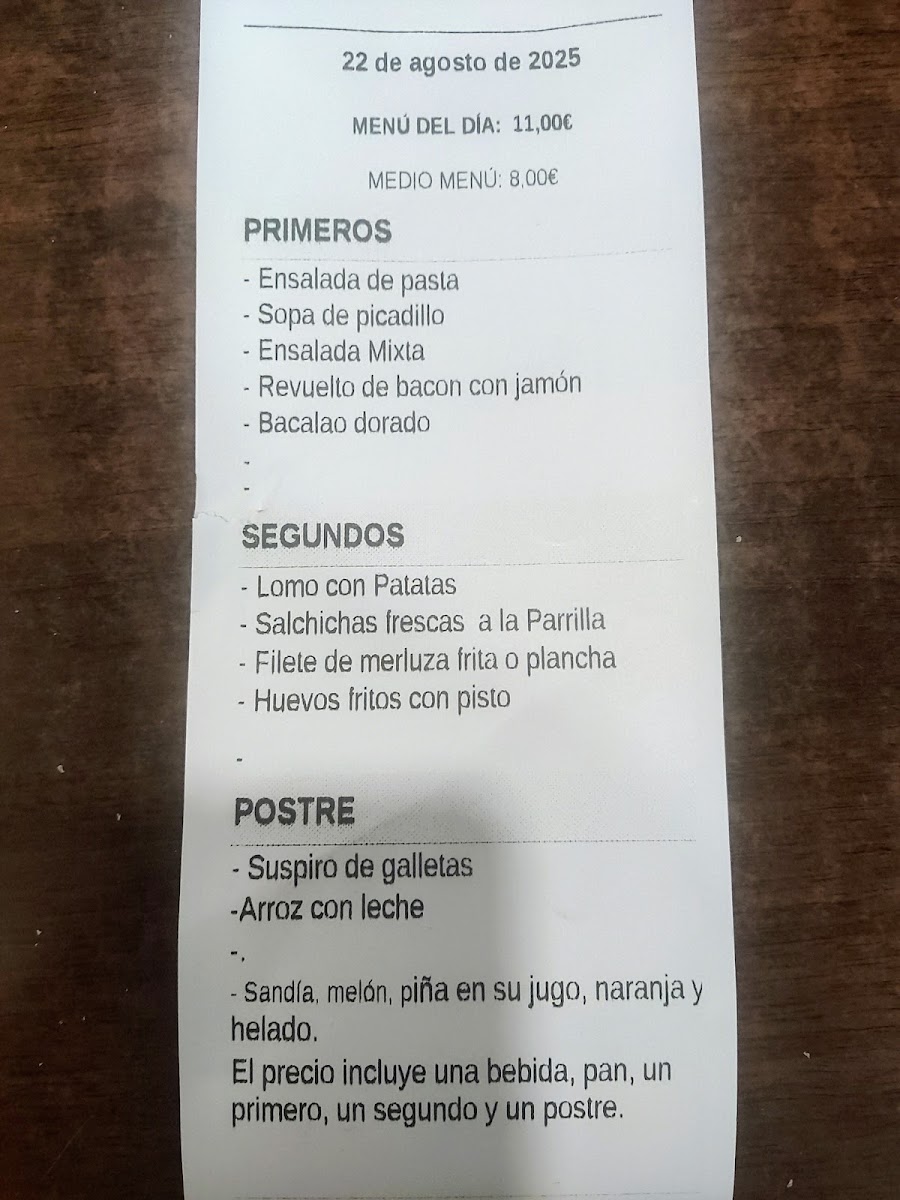 Mesón Restaurante La Teja Photo Menu 2