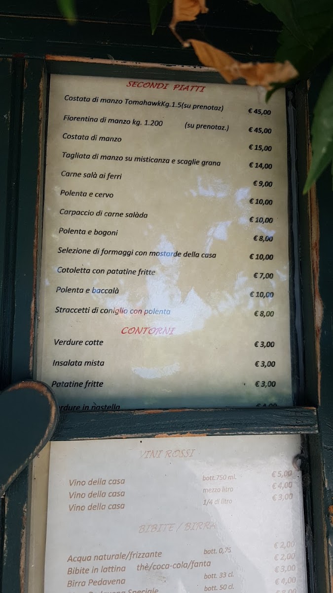 Trattoria Fenil Dei Pre' Photo Menu 9