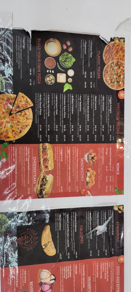 Tazza Pizza Photo Menu 3