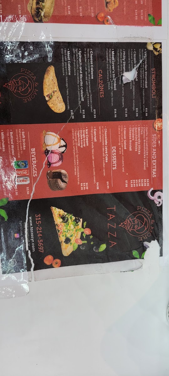 Tazza Pizza Photo Menu 4