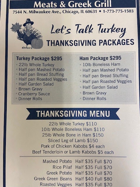 P & S Meats and Greek Grill Photo Menu 1