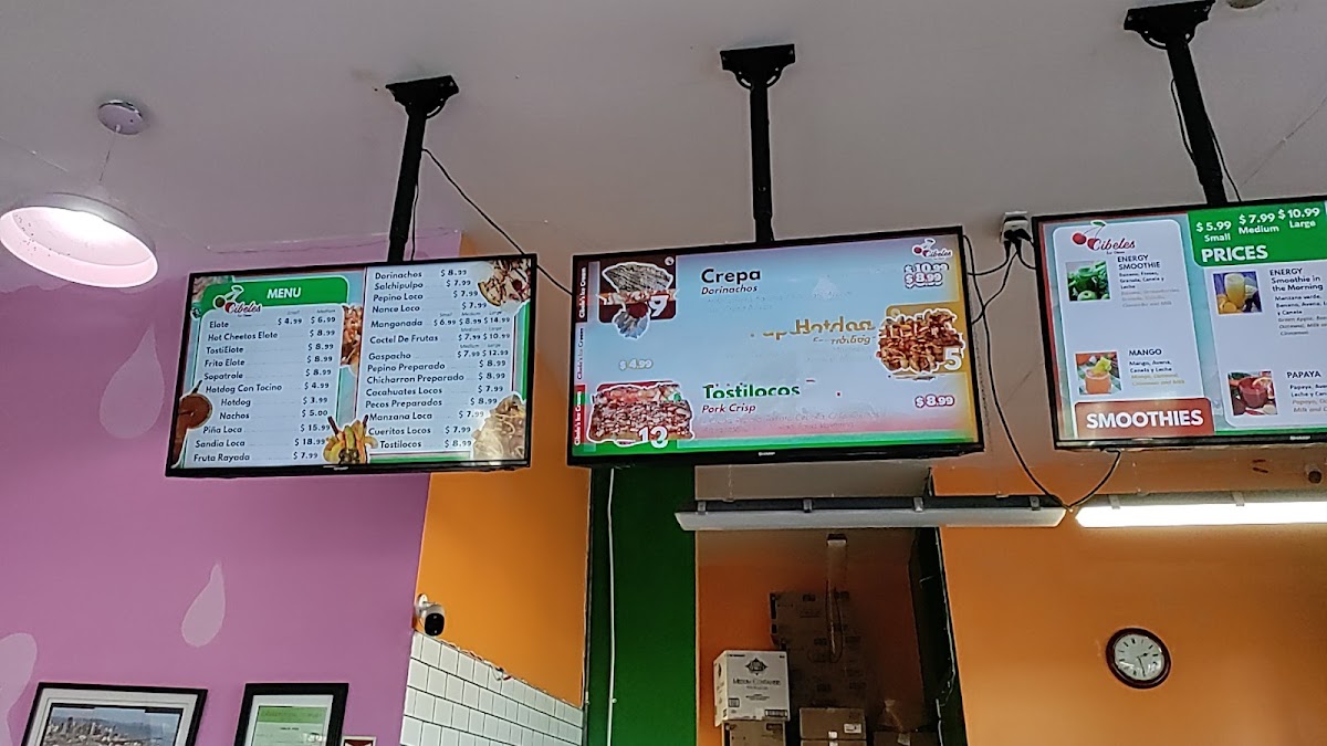 Cibele's Ice Cream Photo Menu 2