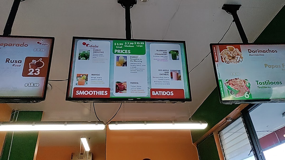 Cibele's Ice Cream Photo Menu 3