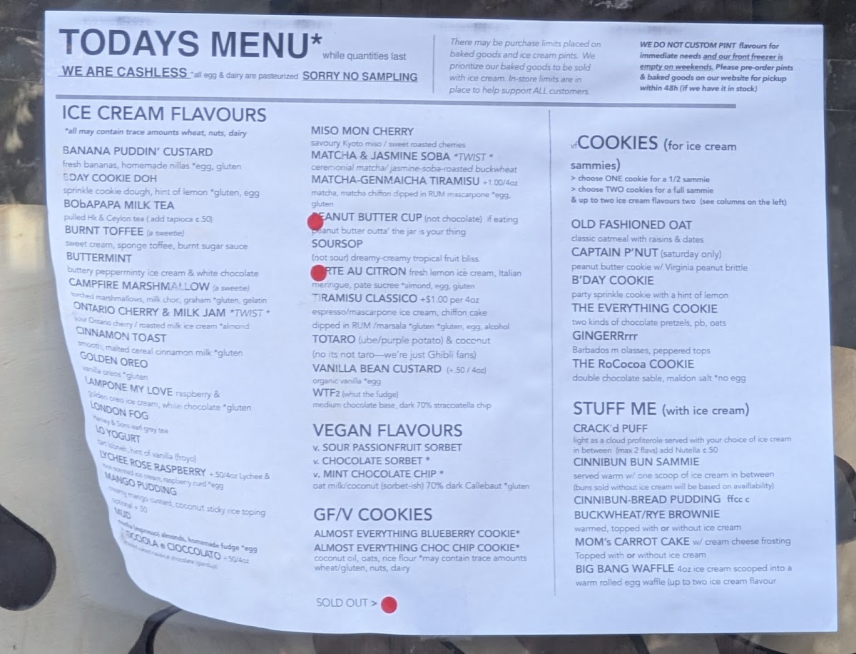 Bang Bang Ice Cream & Bakery Photo Menu 5