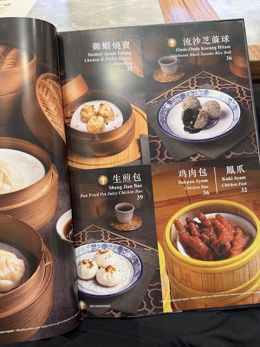 FAT DUCK Signature Restaurant Aeon BSD Photo Menu 4
