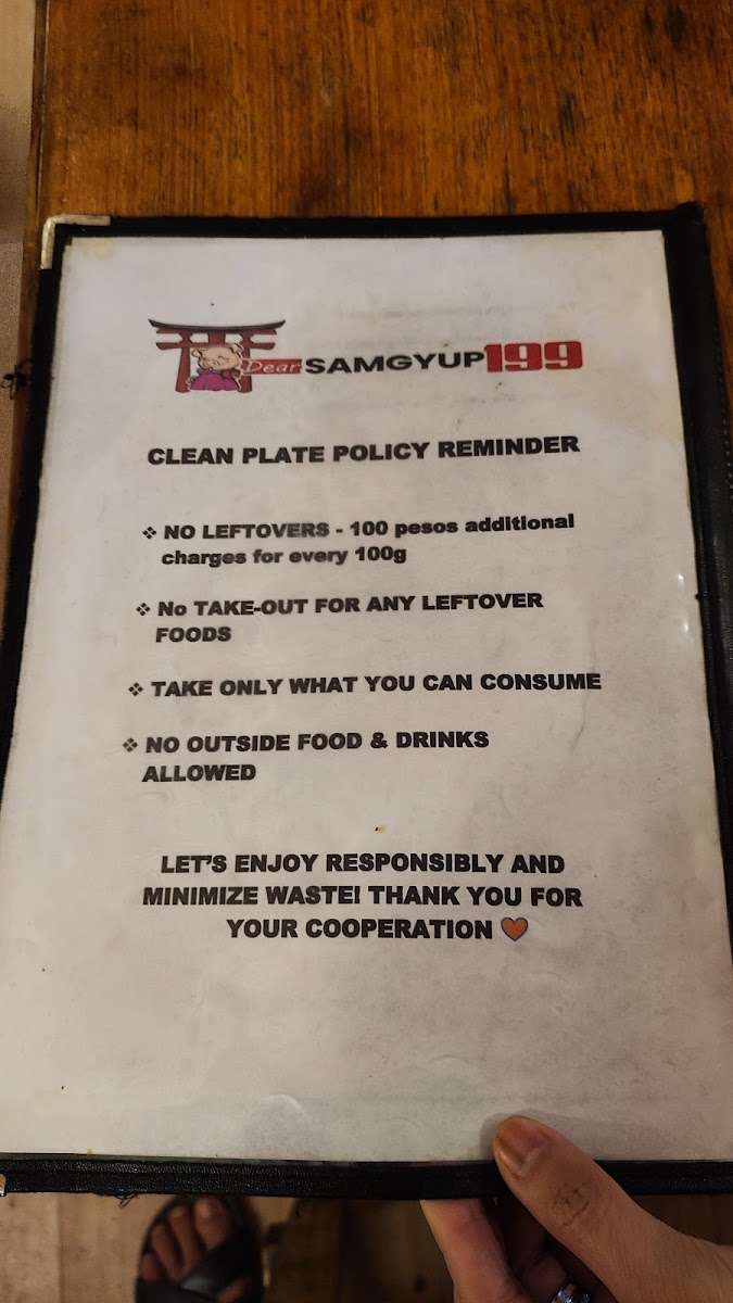 Dear Samgyup 199 - Bacoor Branch Photo Menu 3