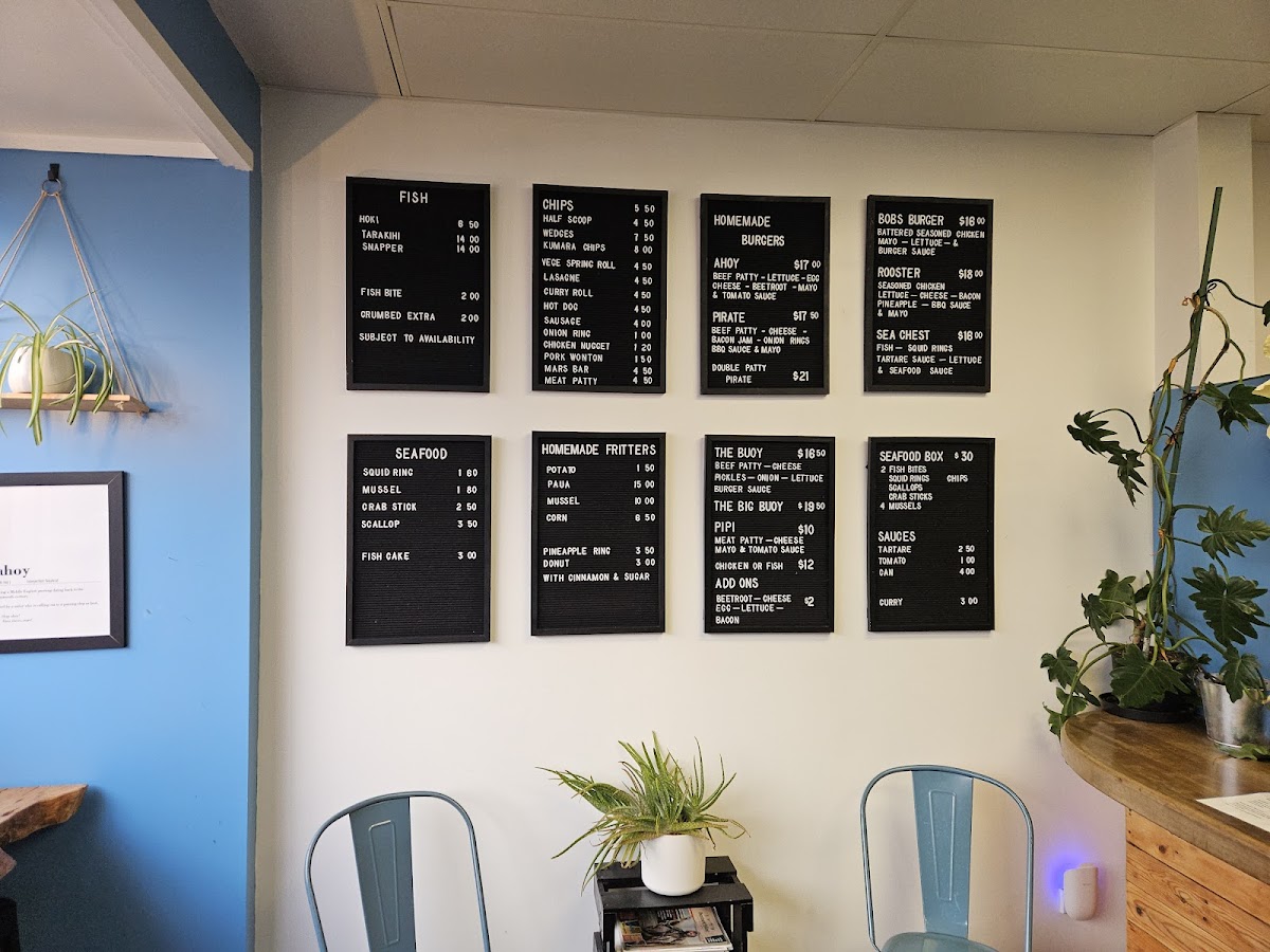 AHOY Takeaways Photo Menu 4