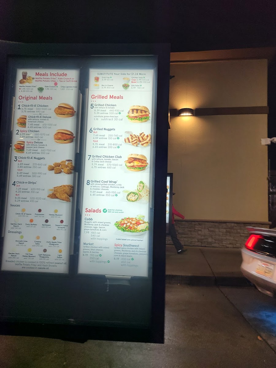 Chick-fil-A Photo Menu 2