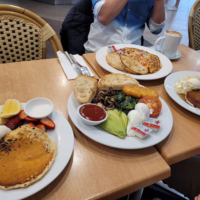 Lemon and Sugar Pancake Big Breakfast MPL Syrup Pancake Omelette