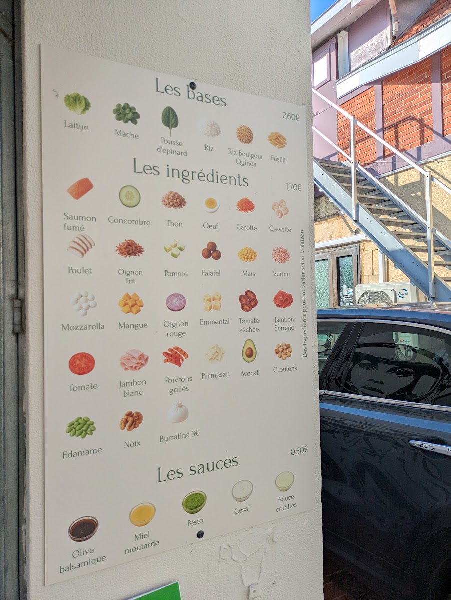 Fraich'bar Photo Menu 2