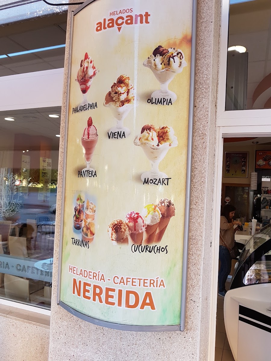 Heladería Cafetería Nereida Photo Menu 3