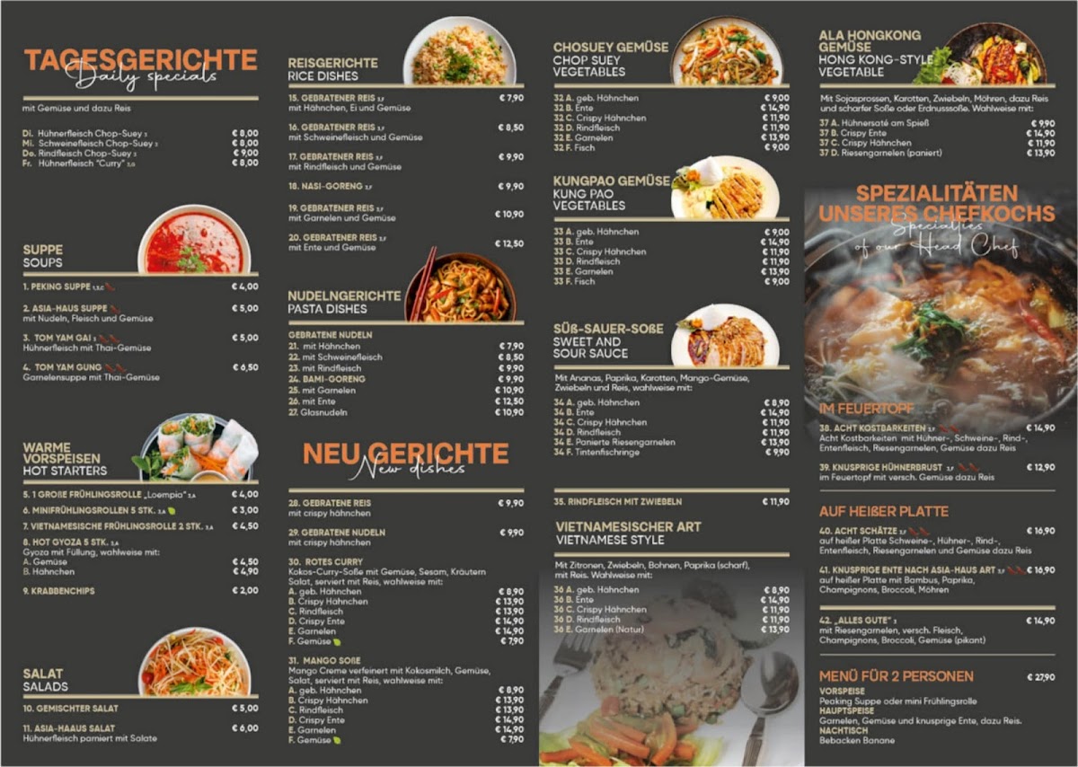 Asia-Haus Selters Photo Menu 1