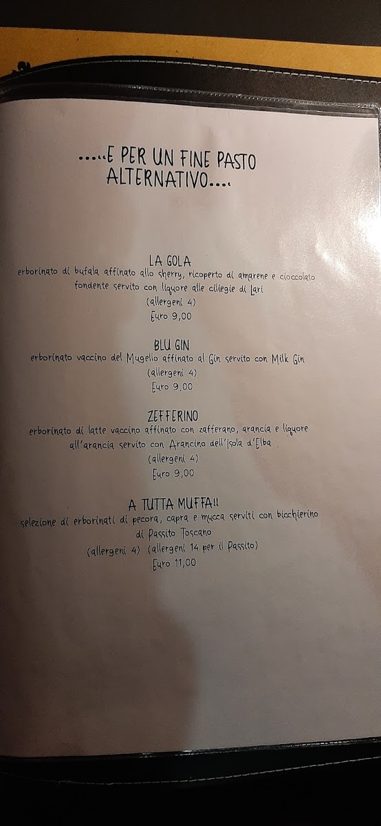 Chilometro Toscano Photo Menu 10
