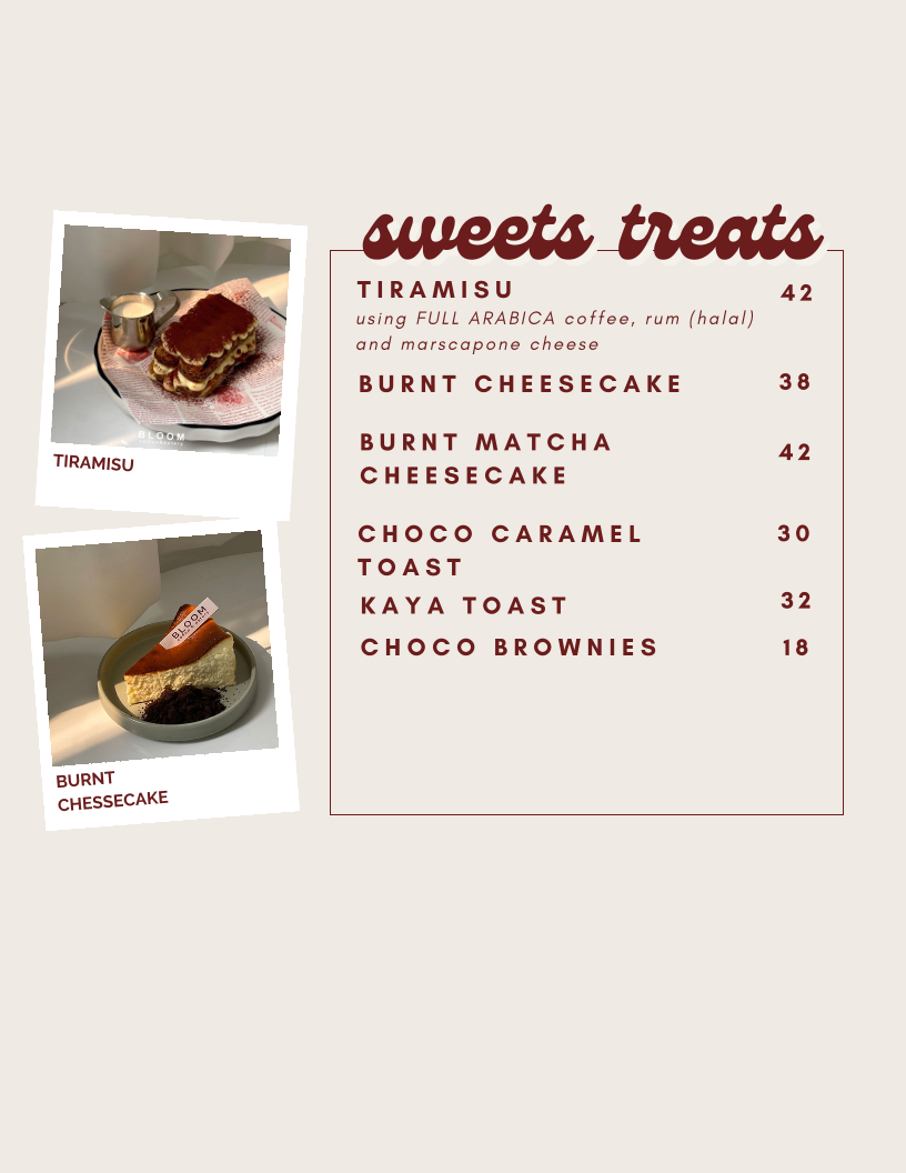 RUMAH SANGRAI BLOOM | Bloom Coffee & Eatery Photo Menu 8