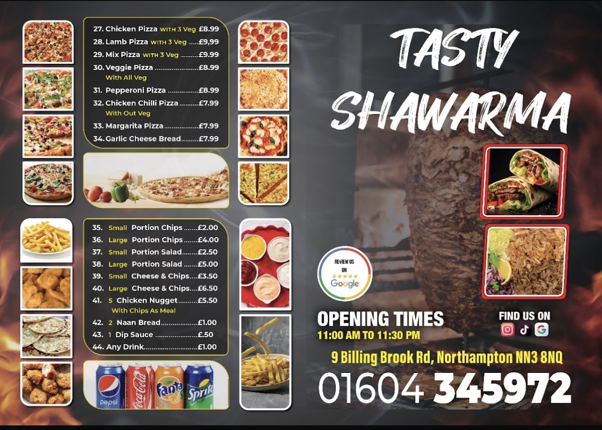 Tasty shawarma Photo Menu 2