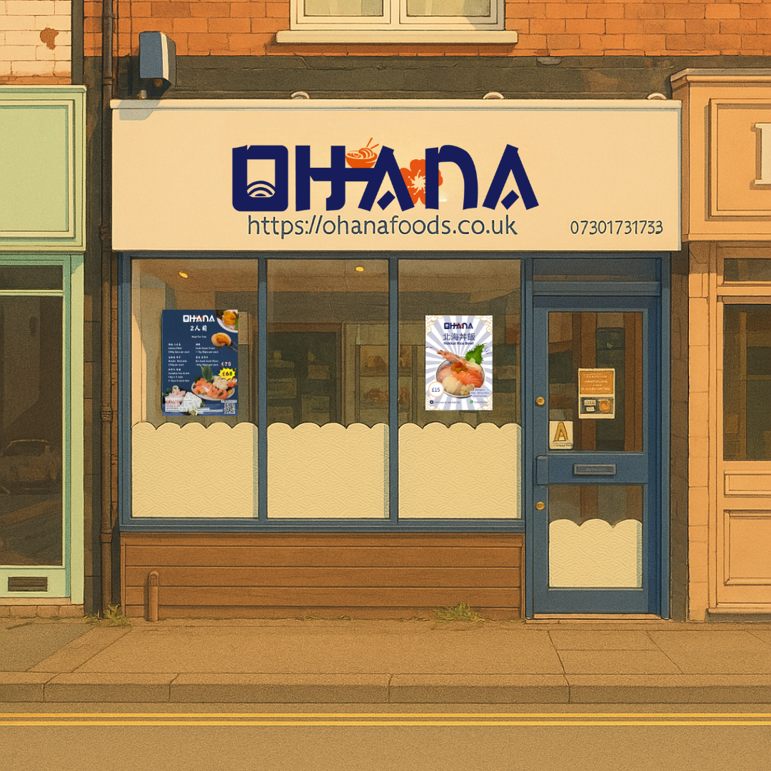 Ohana - Sushi, Sake, snacks, Online