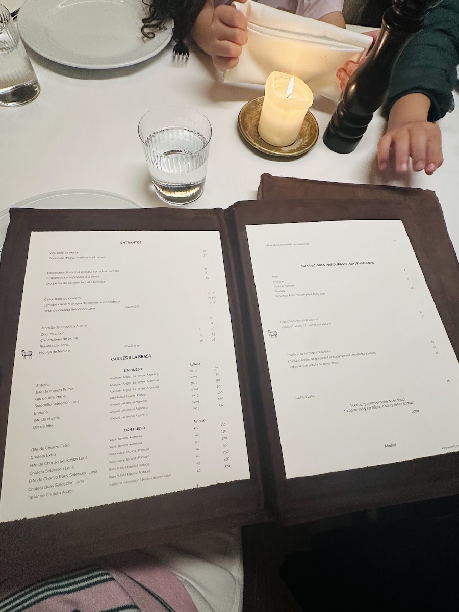 Restaurante Lana Photo Menu 3