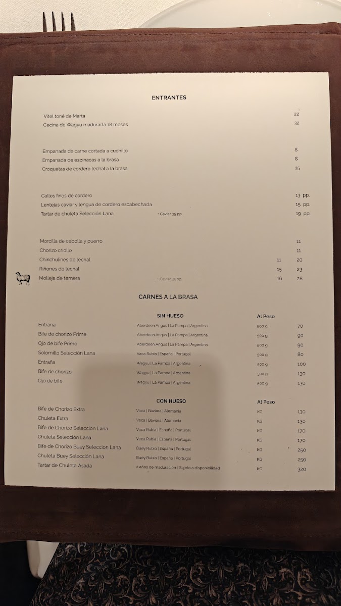 Restaurante Lana Photo Menu 4