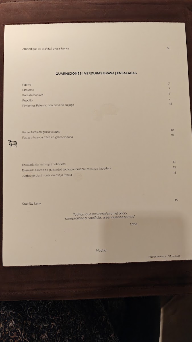 Restaurante Lana Photo Menu 6