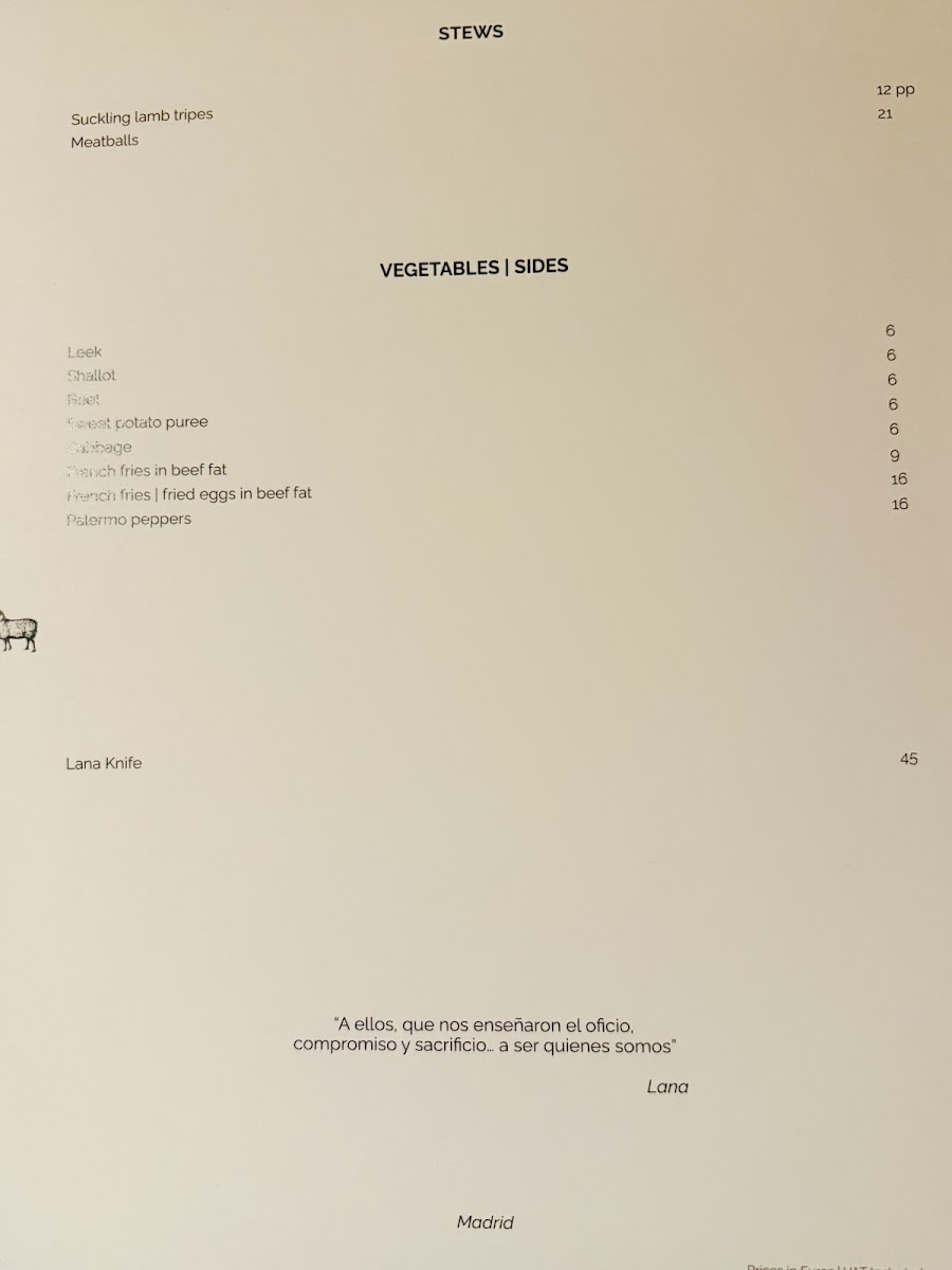 Restaurante Lana Photo Menu 7