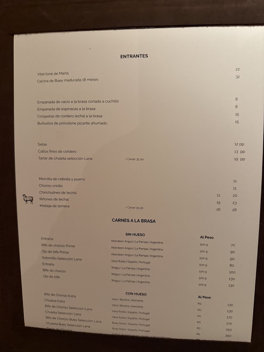 Restaurante Lana Photo Menu 8