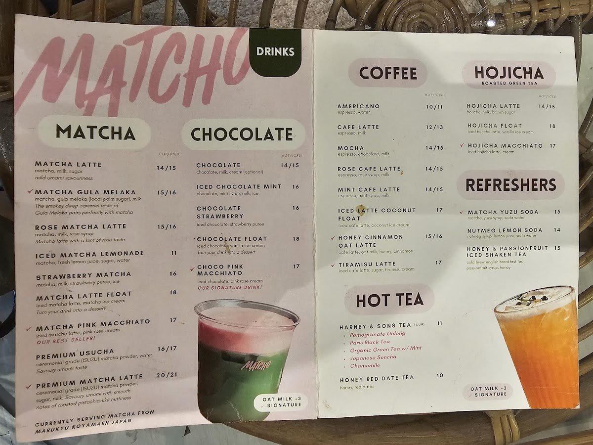 Matcho Cafe Photo Menu 9