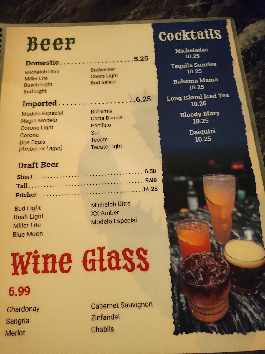 El Maguey Photo Menu 9
