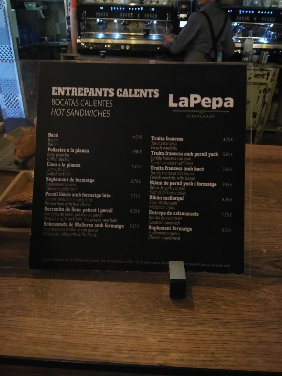 Restaurant La Pepa Photo Menu 5