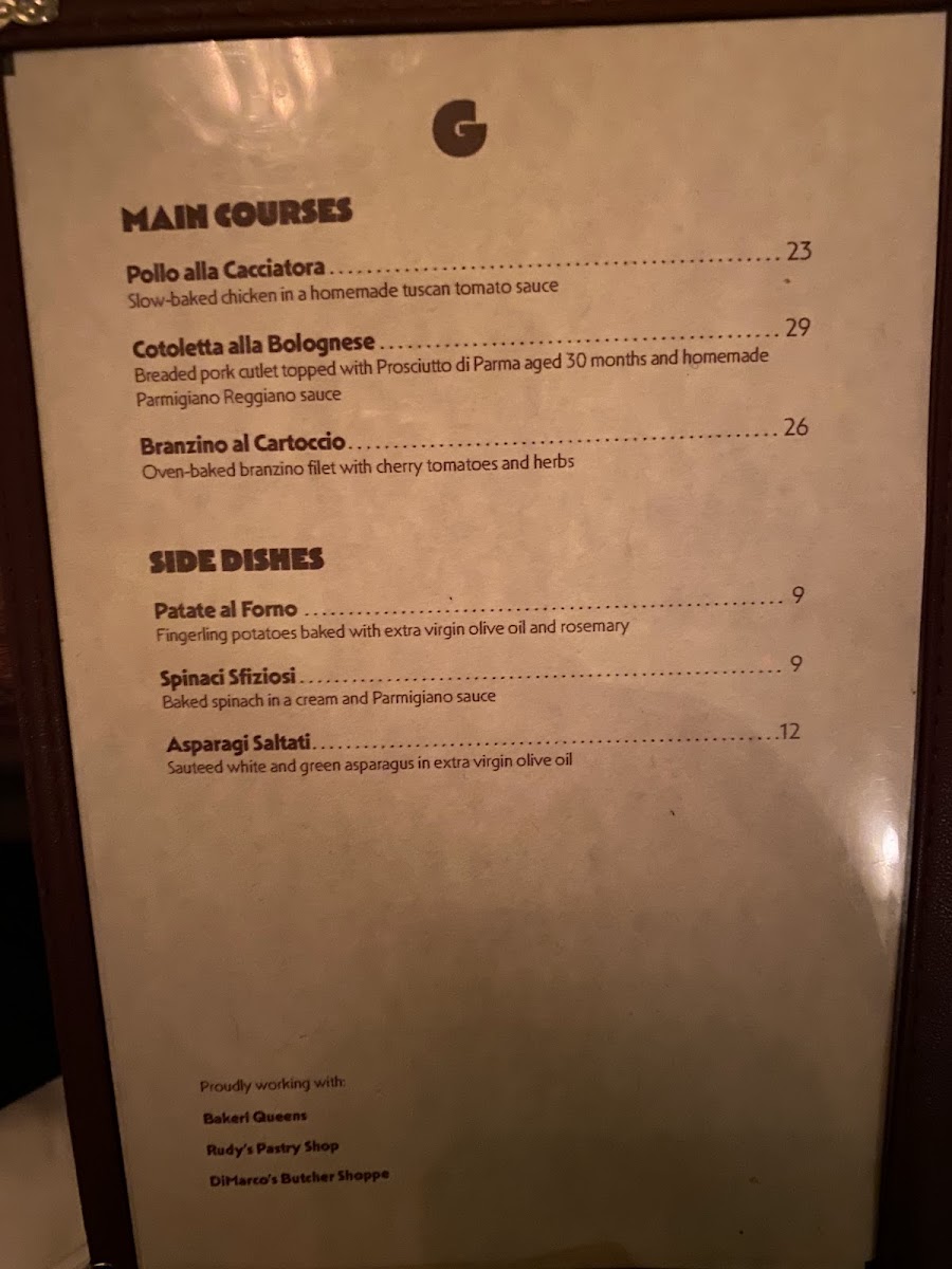 il Gigante Photo Menu 10