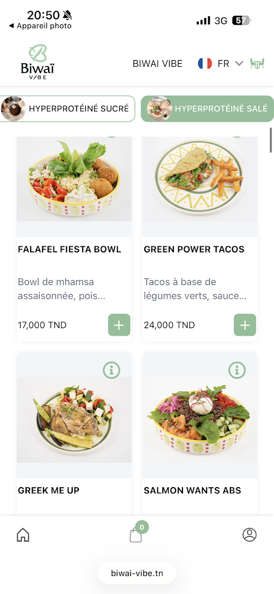 BIWAÏ VIBE Photo Menu 2