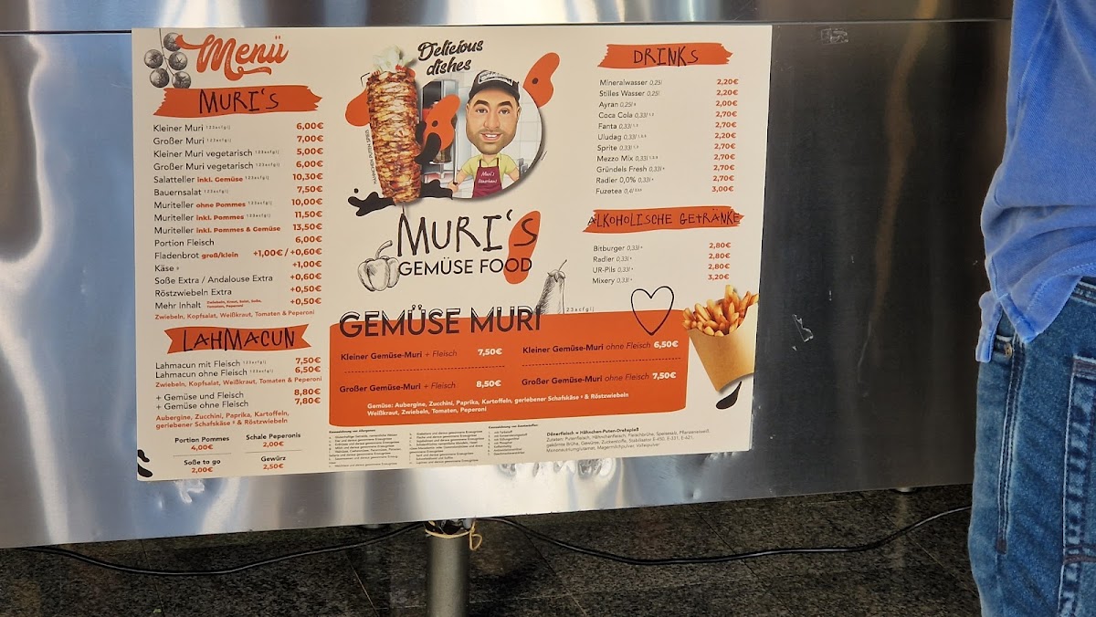 Muri's Dönerhaus Photo Menu 1