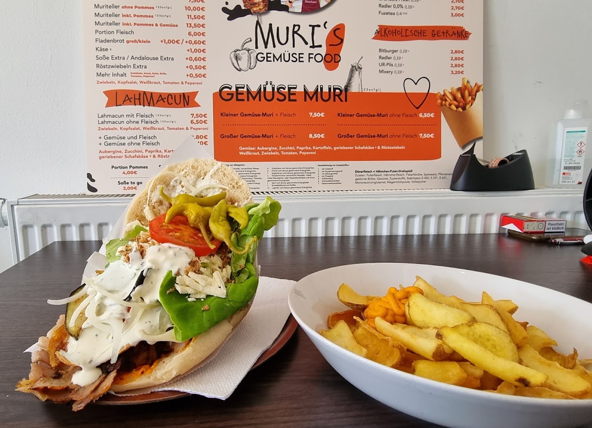 Muri's Dönerhaus Photo Menu 3