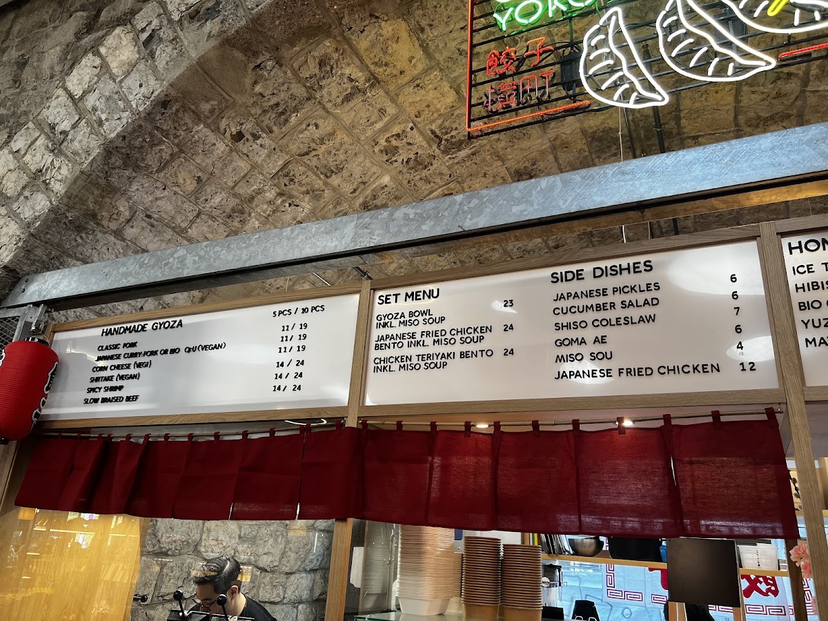 Gyoza Yokocho Photo Menu 8