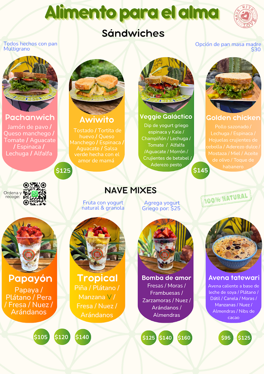Pachamama Freshfood Photo Menu 2