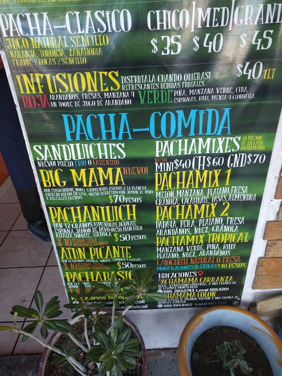 Pachamama Freshfood Photo Menu 8