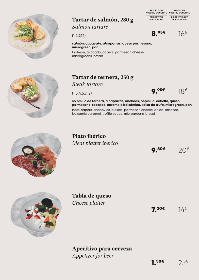 Torero y Vino Photo Menu 8