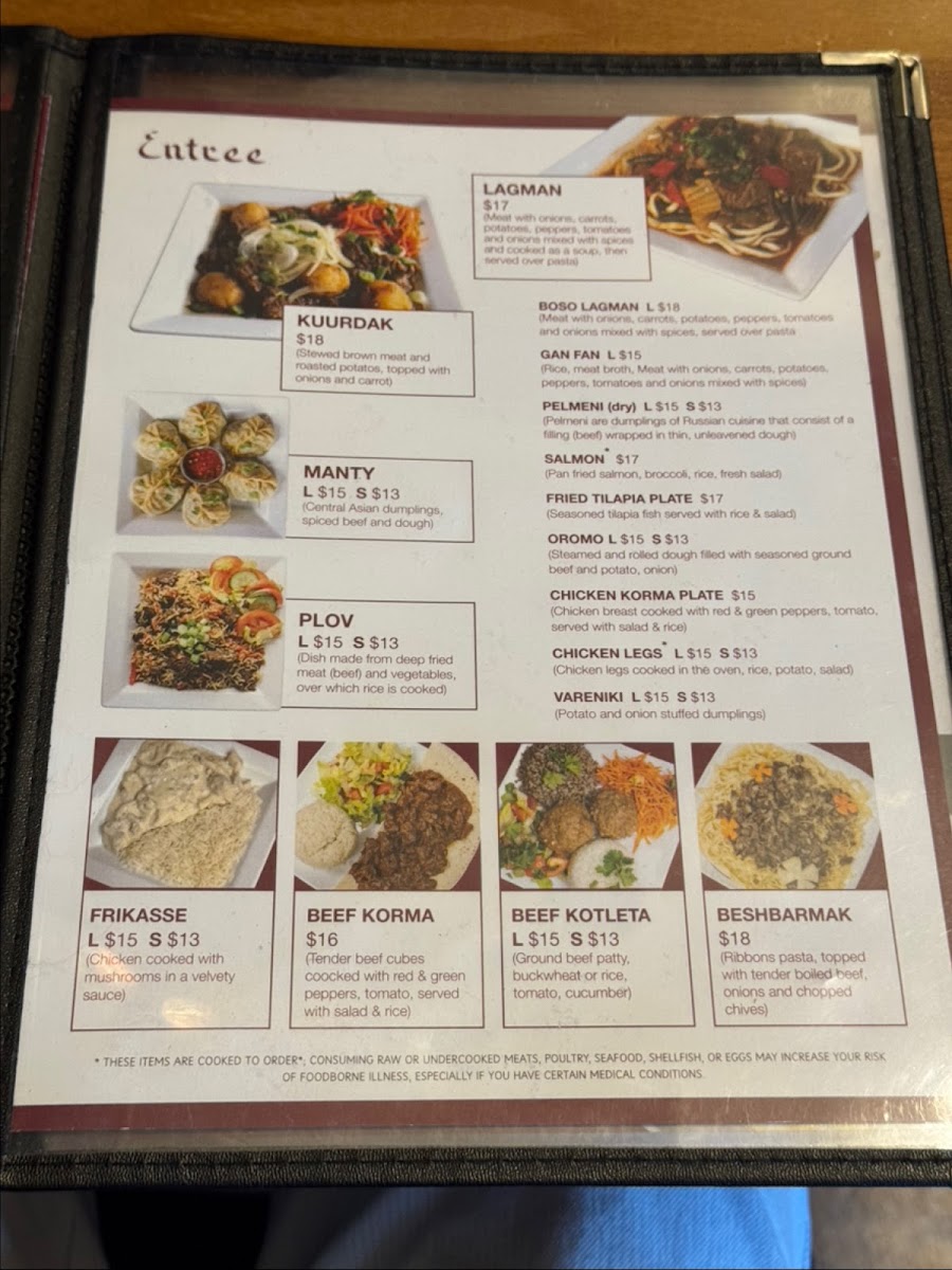Chayhana Photo Menu 1