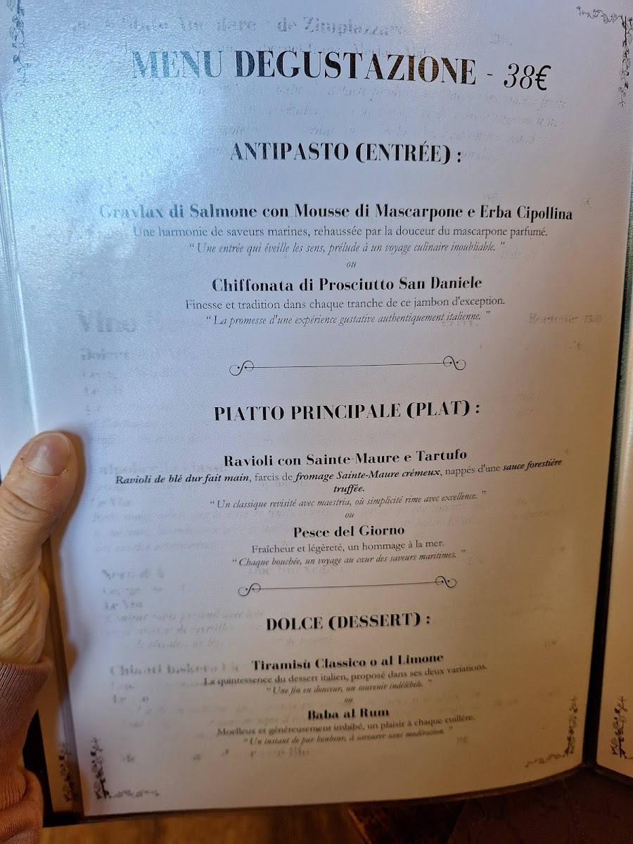 RISTORANTE ENOTECA ITALIANA Photo Menu 1