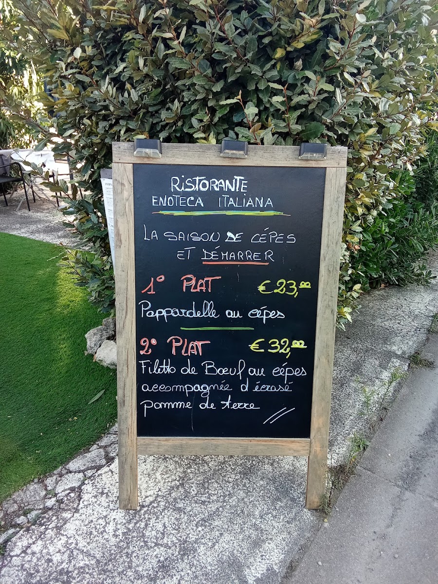 RISTORANTE ENOTECA ITALIANA Photo Menu 4