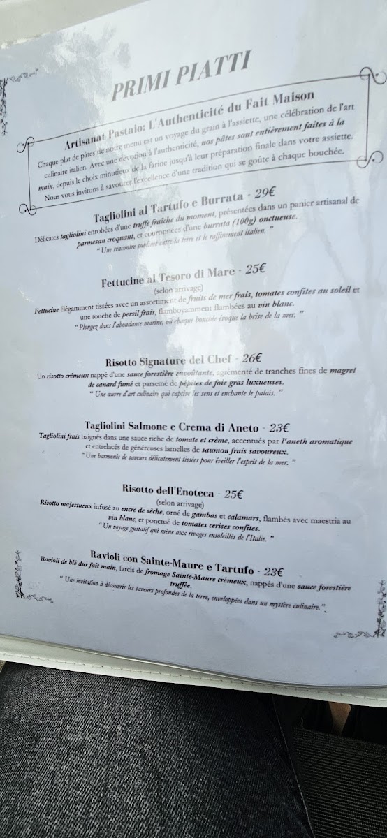 RISTORANTE ENOTECA ITALIANA Photo Menu 7