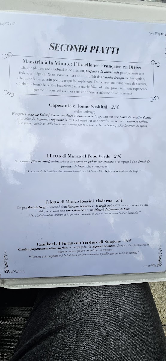 RISTORANTE ENOTECA ITALIANA Photo Menu 8