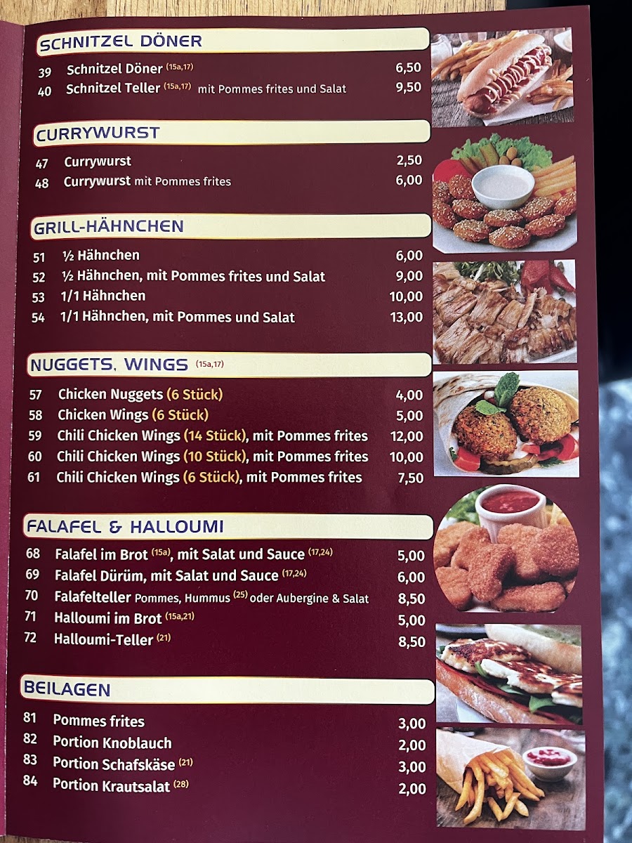 Dubai City Photo Menu 1
