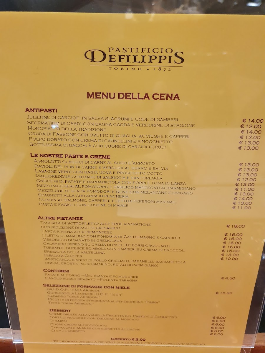 Pastificio Defilippis Photo Menu 10